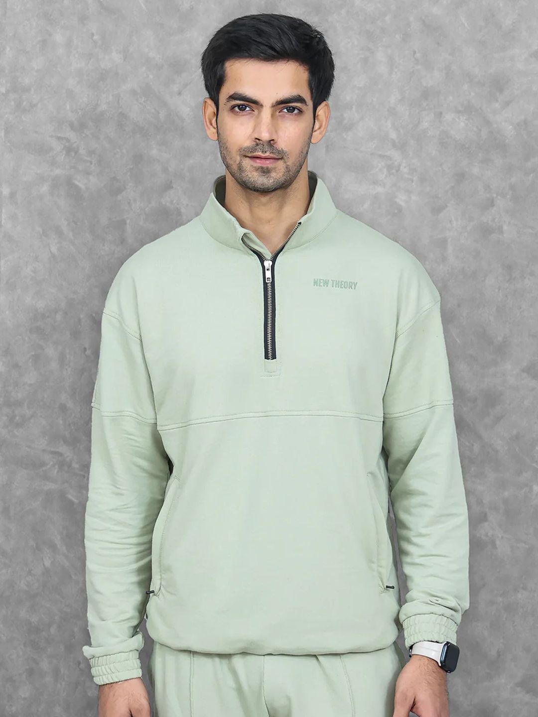 New Theory Men Cotton Windcheater and Water Resistant Running Sporty Jacket