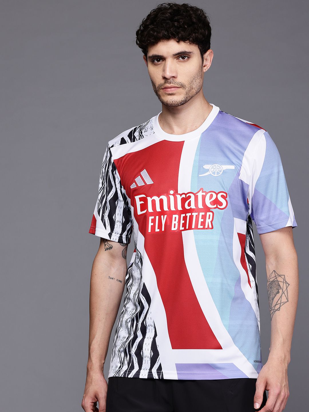 Buy ADIDAS Geometric Print Aeroready Arsenal 24/25 Pre-Match