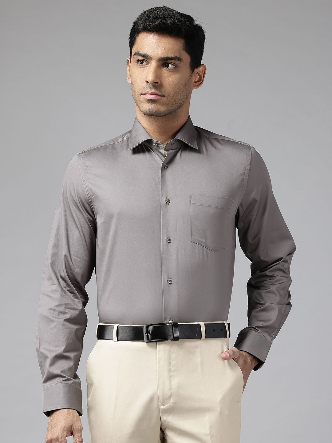 Blackberrys Cotton Slim Fit Formal Shirt
