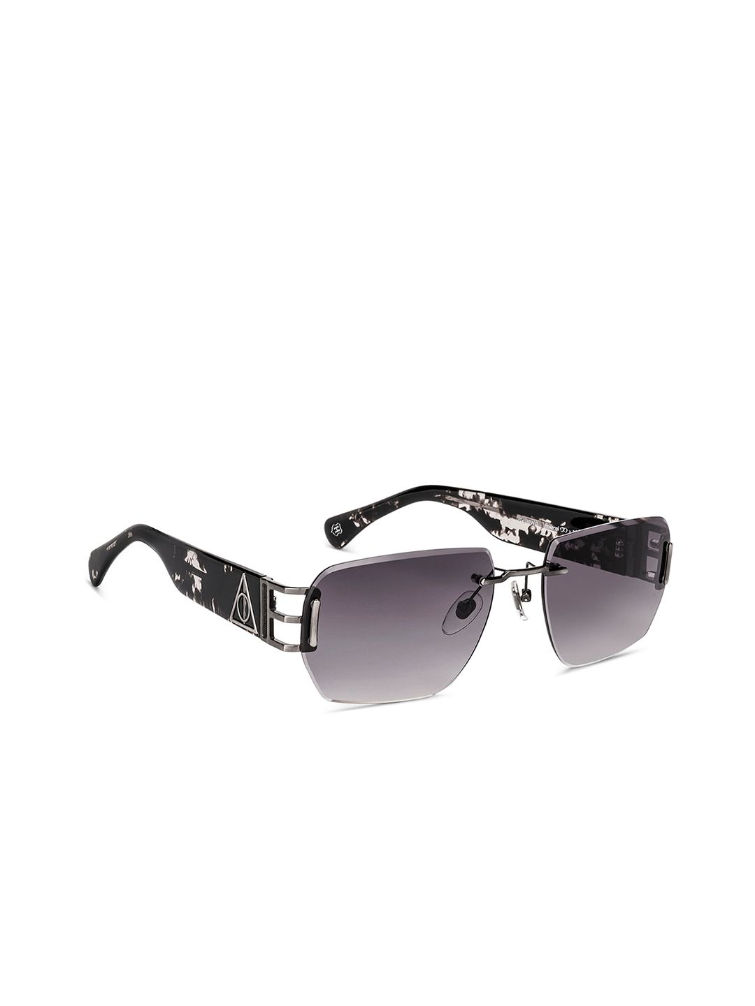 Buy Lenskart Studio Unisex Rectangle Sunglasses with Polarised and
