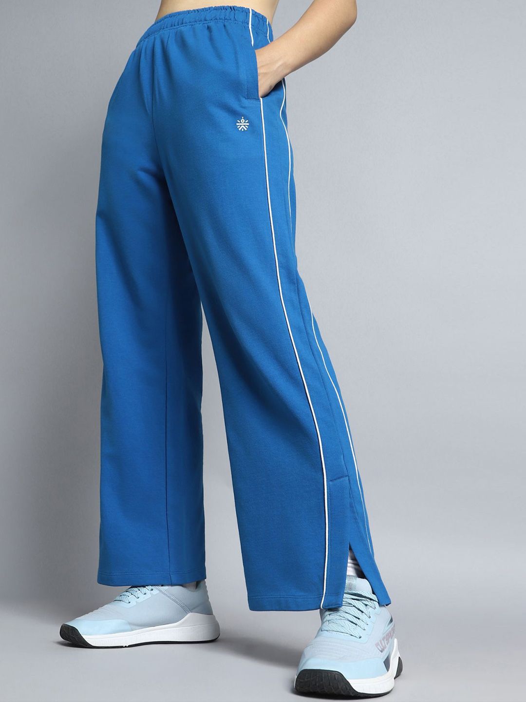 【希少品】AKTR TWB joger pants blue Buy CULT Women Blue Community Straight Trackpants - Track Pants