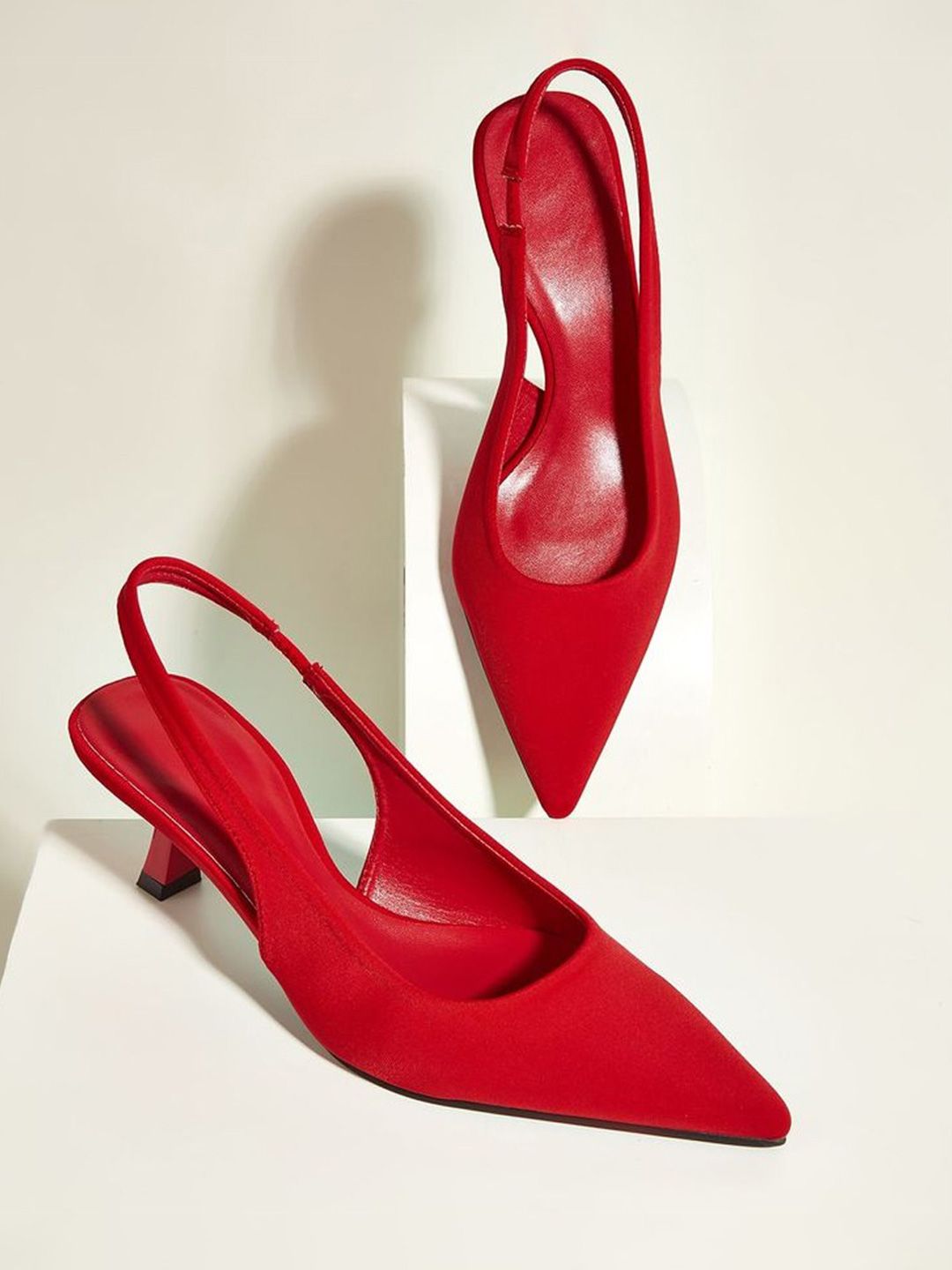 Street Style Store Street Style Store Women Suede Kitten Heels Pumps