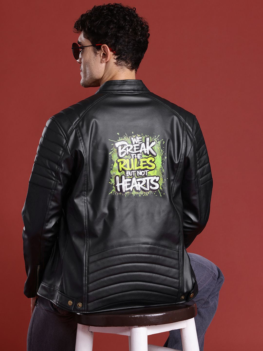Leather Retail Lightweight Biker Jacket