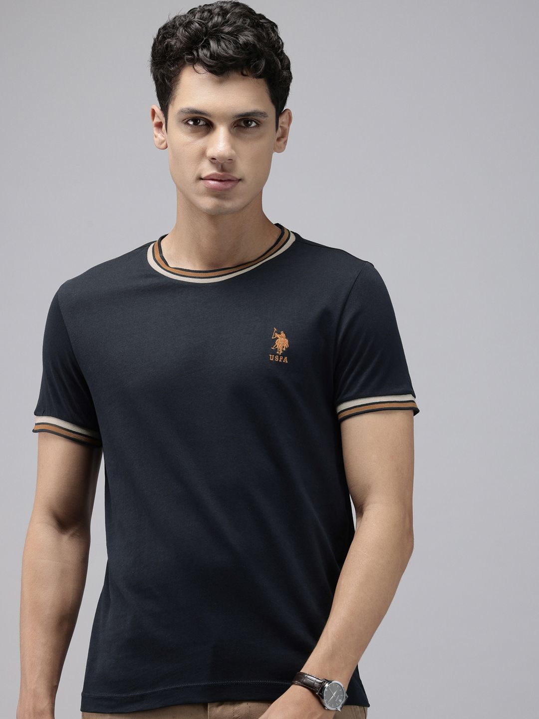 U.S. Polo Assn. Pure Cotton Slim Fit T-shirt