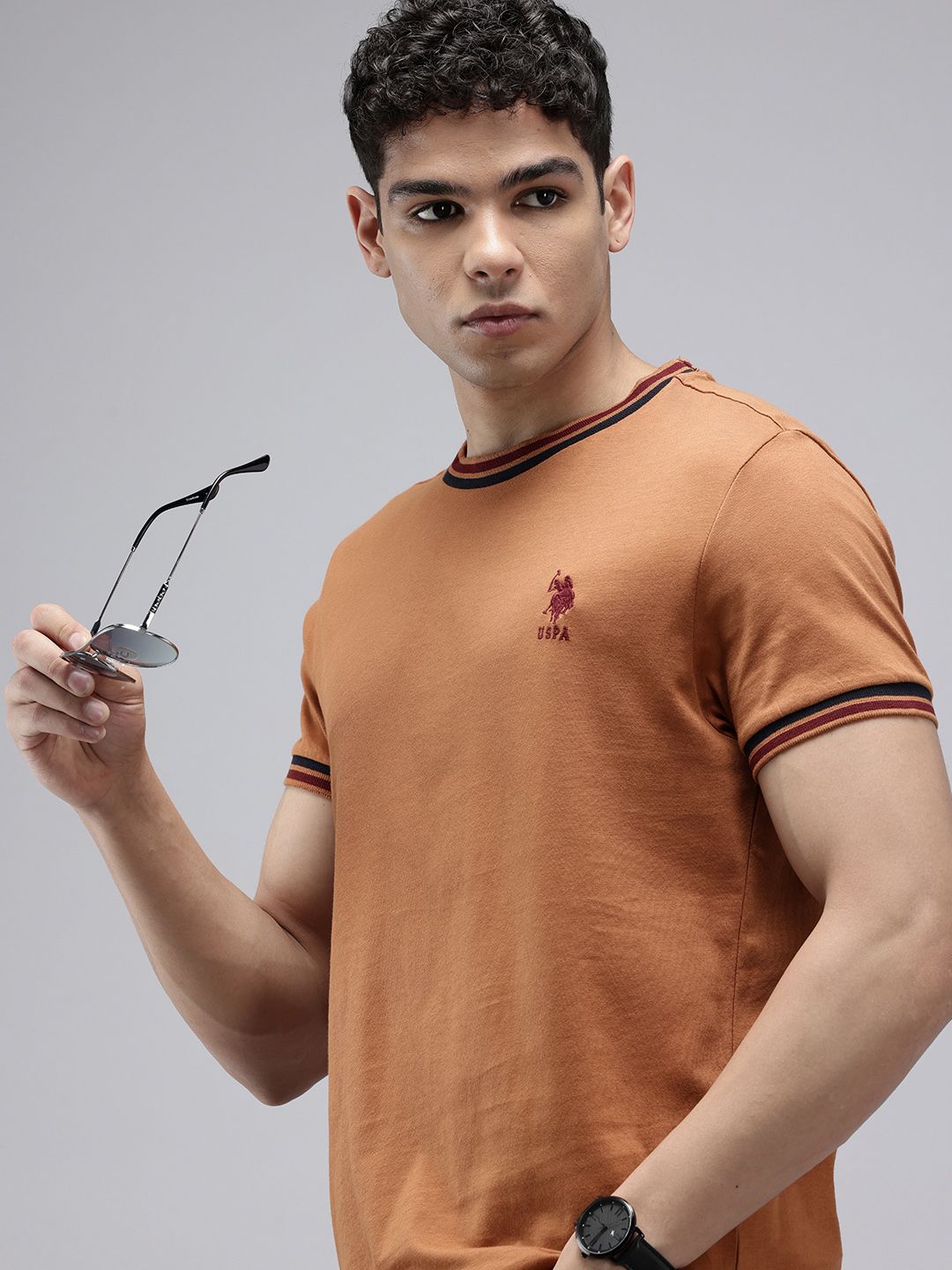 U.S. Polo Assn. Pure Cotton Slim Fit T-shirt