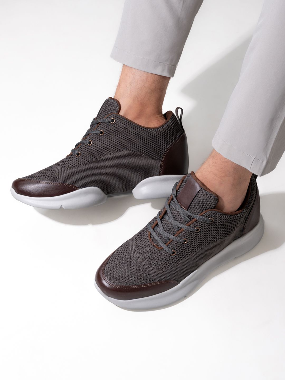 Buy Hi Toes Men Perforated Hidden Elevator Height increasing High