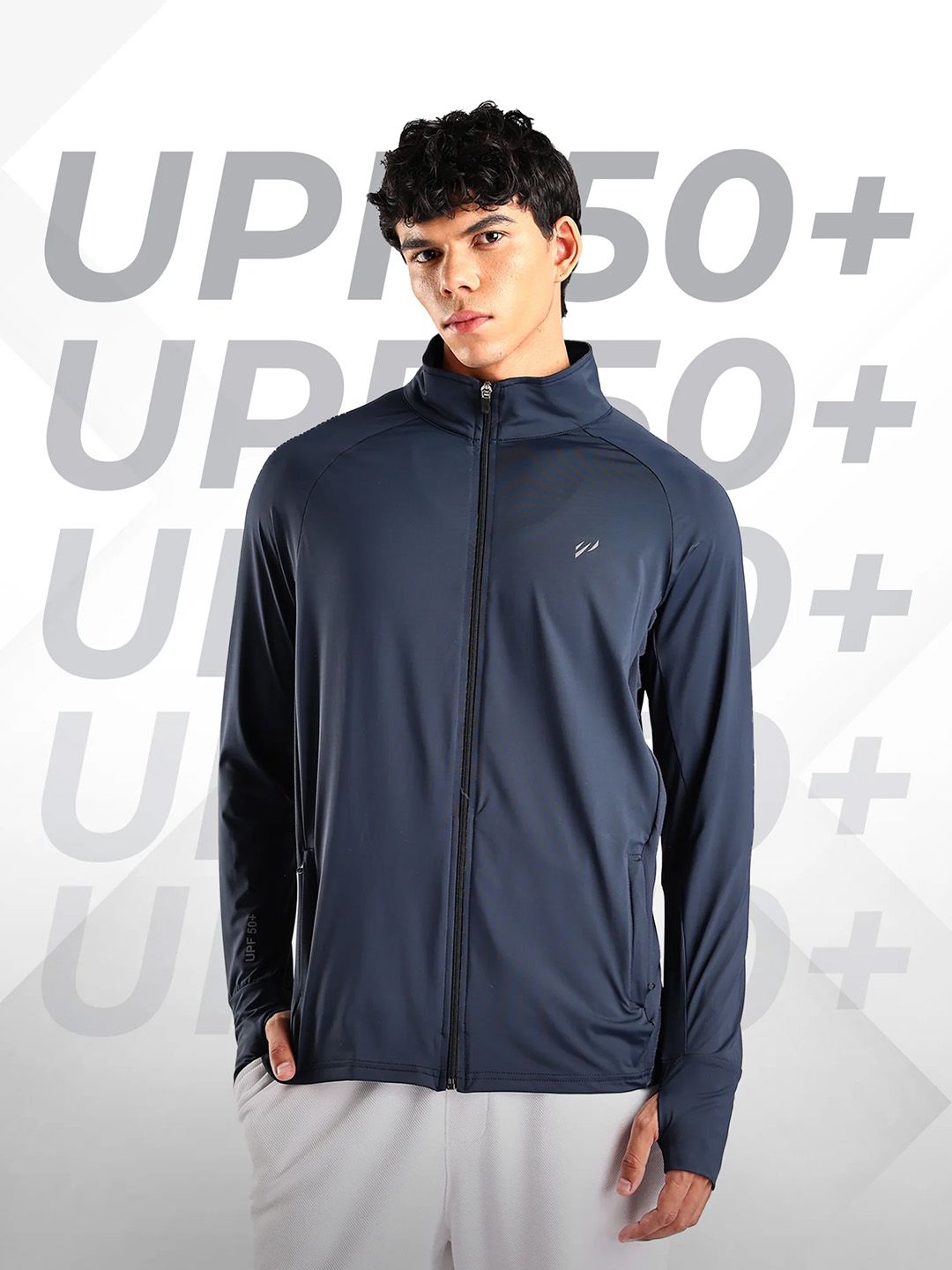 BLUE TYGA Men Sunscreen Jacket Ice Pro