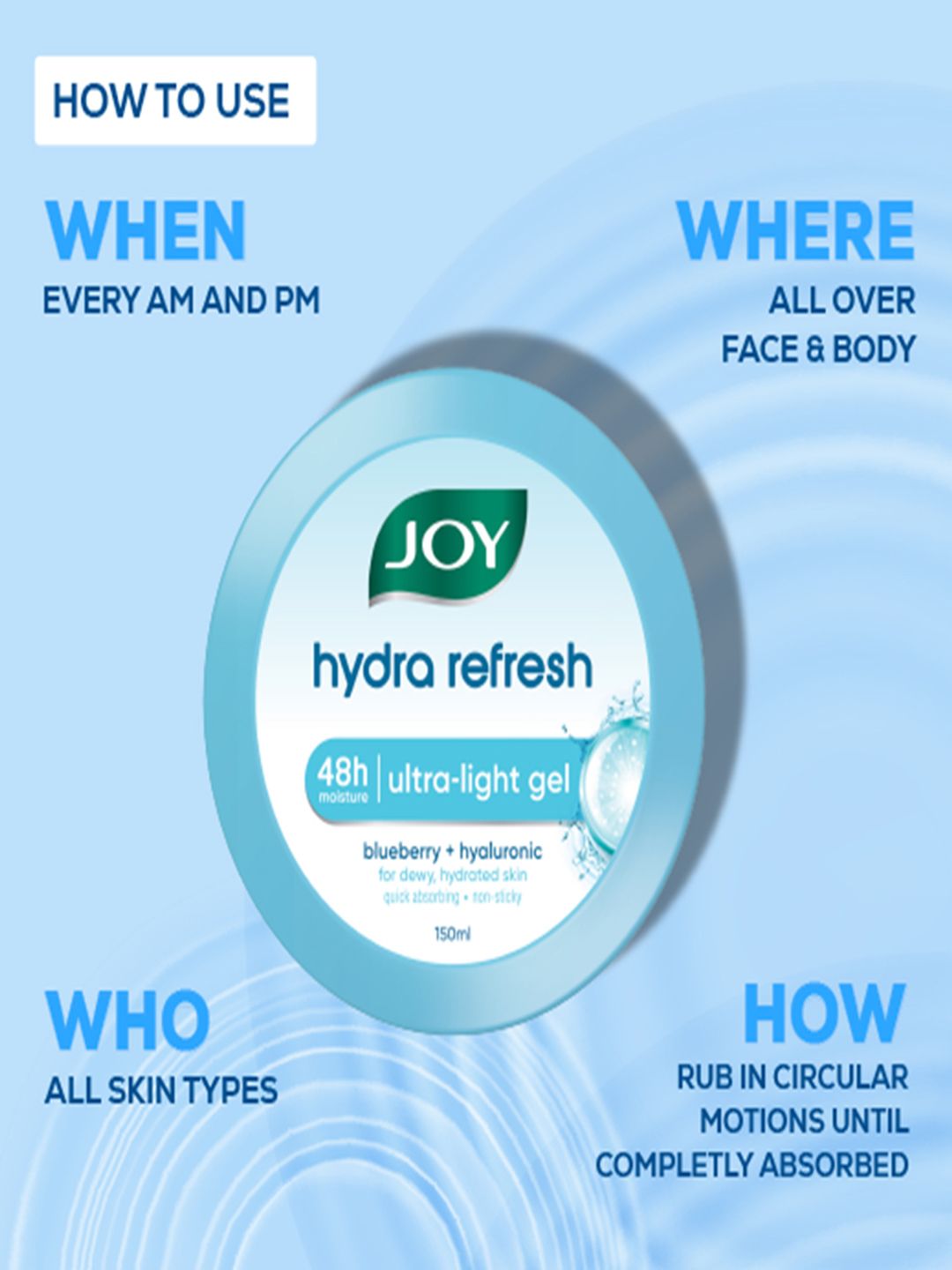 Buy JOY Set Of 2 Hydra Refresh Ultra-Light Gel With Oil Free