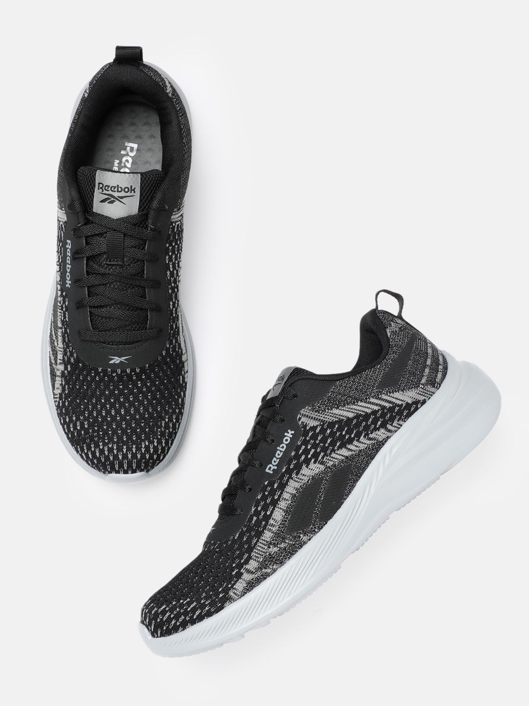 Reebok Men Flylite Runblaze Woven Design Running Shoes
