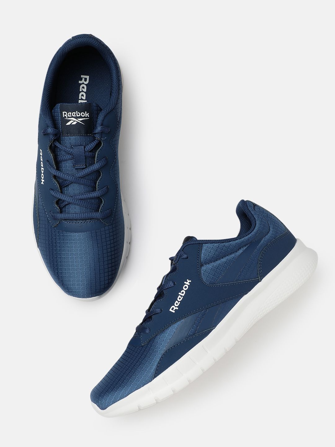 Reebok Men Flylite Tempothrust Woven Design Running Shoes
