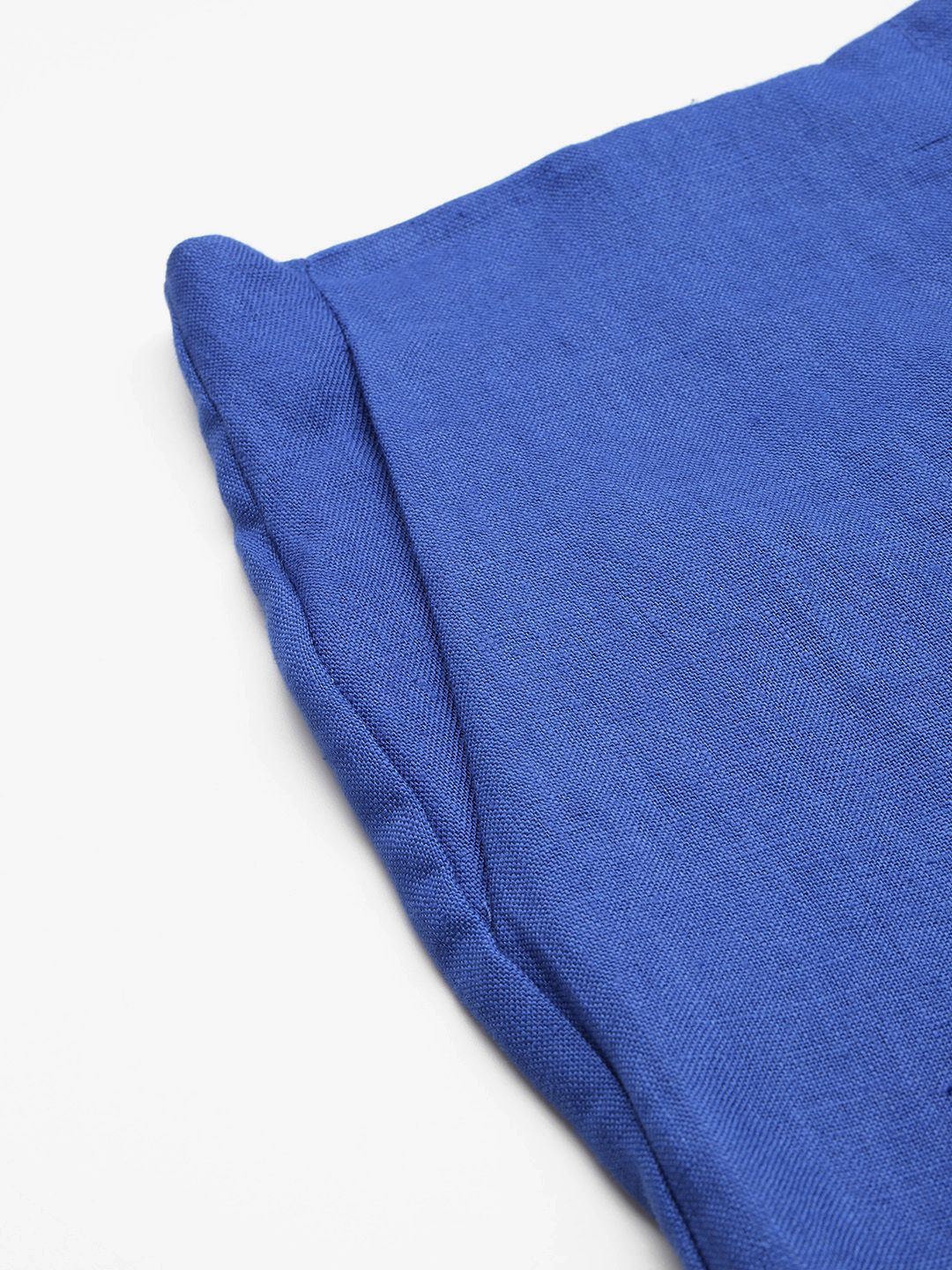 High-Rise Linen Shorts