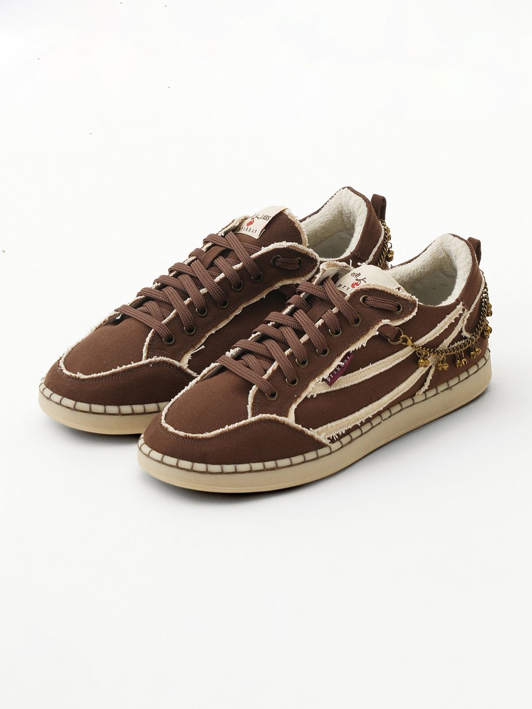 Men Canvas Indrani Brown Premium Casual Shoes deal from myntra Men Canvas Indrani Brown Premium Casual Shoes deal from myntra