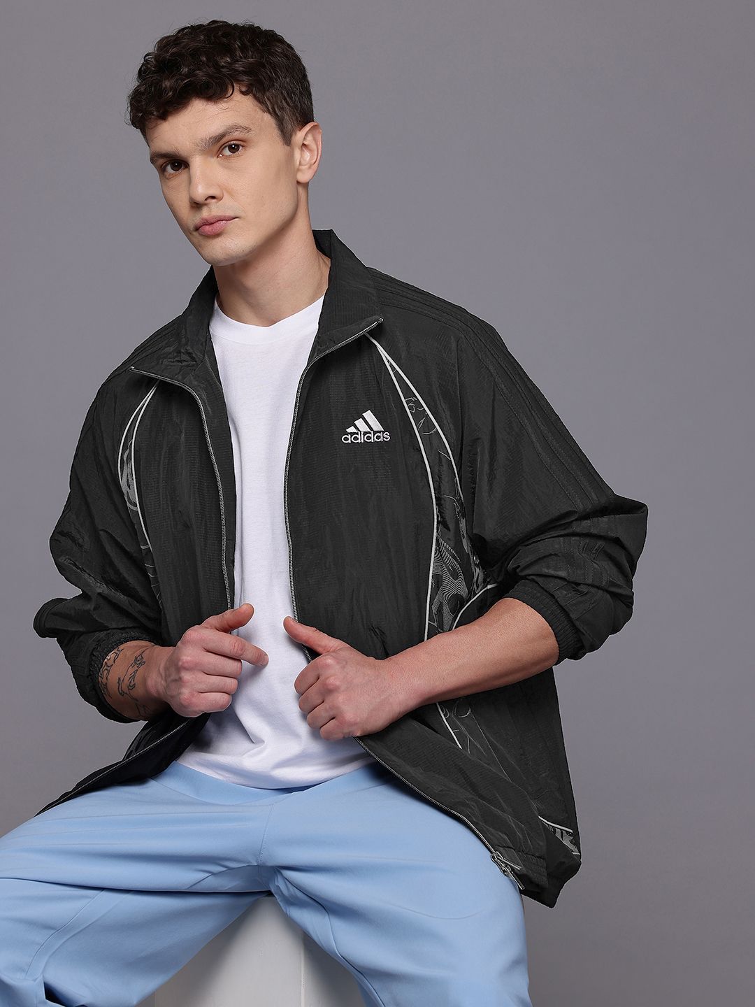 Adidas Originals Stand Collar Jackets - Buy Adidas Originals Stand