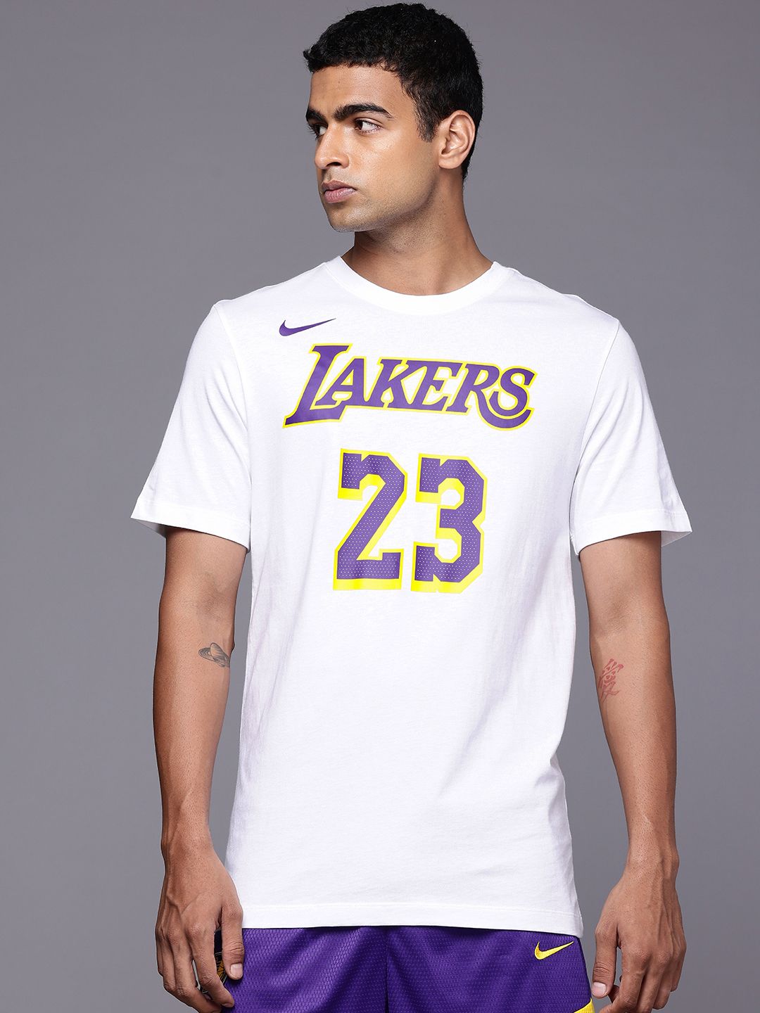 Buy Nike Los Angeles Lakers Men NBA T-Shirt - Tshirts for Men