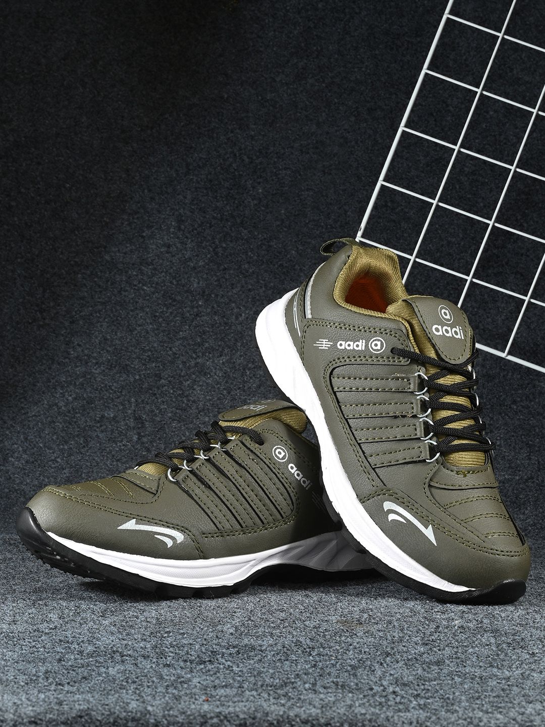 aadi Men Lace-Ups Running Sports Shoes