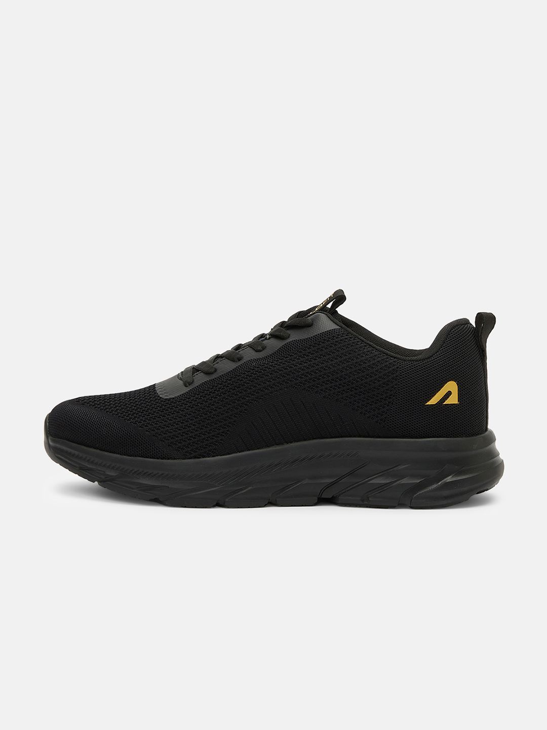 BOLDFIT Men Black Driftr Sneakers Shoes