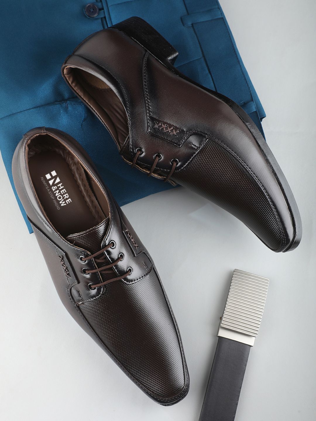 HERE&NOW Men Formal Derbys