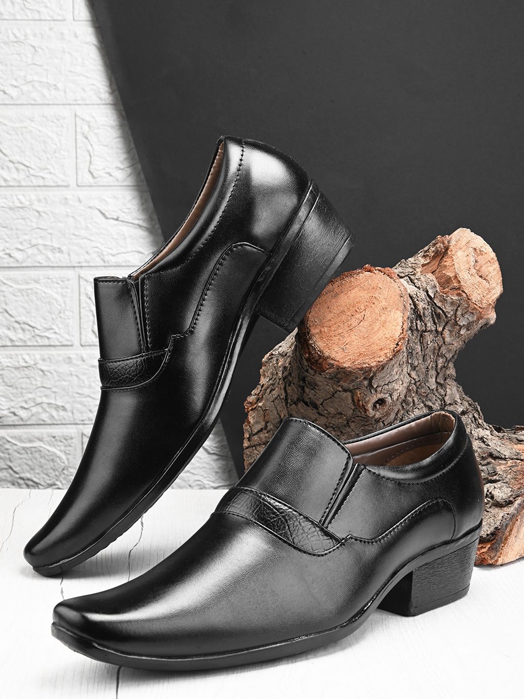 HERE&NOW Men Formal Slip-Ons