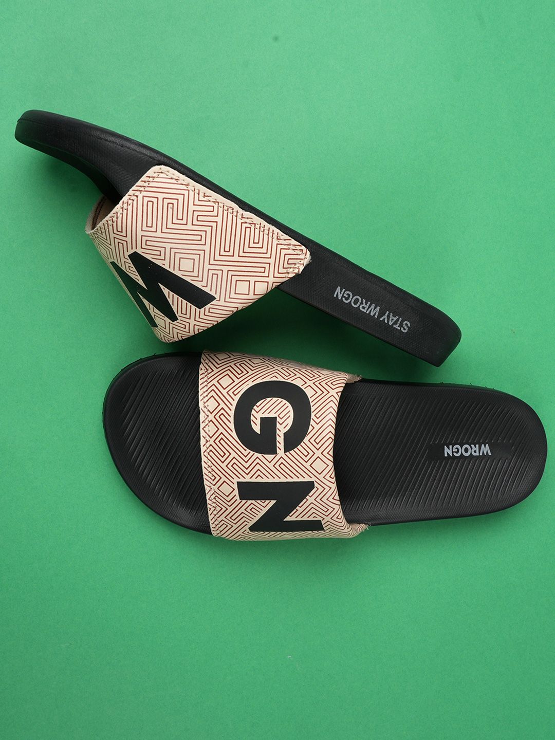 WROGN Men Printed Sliders