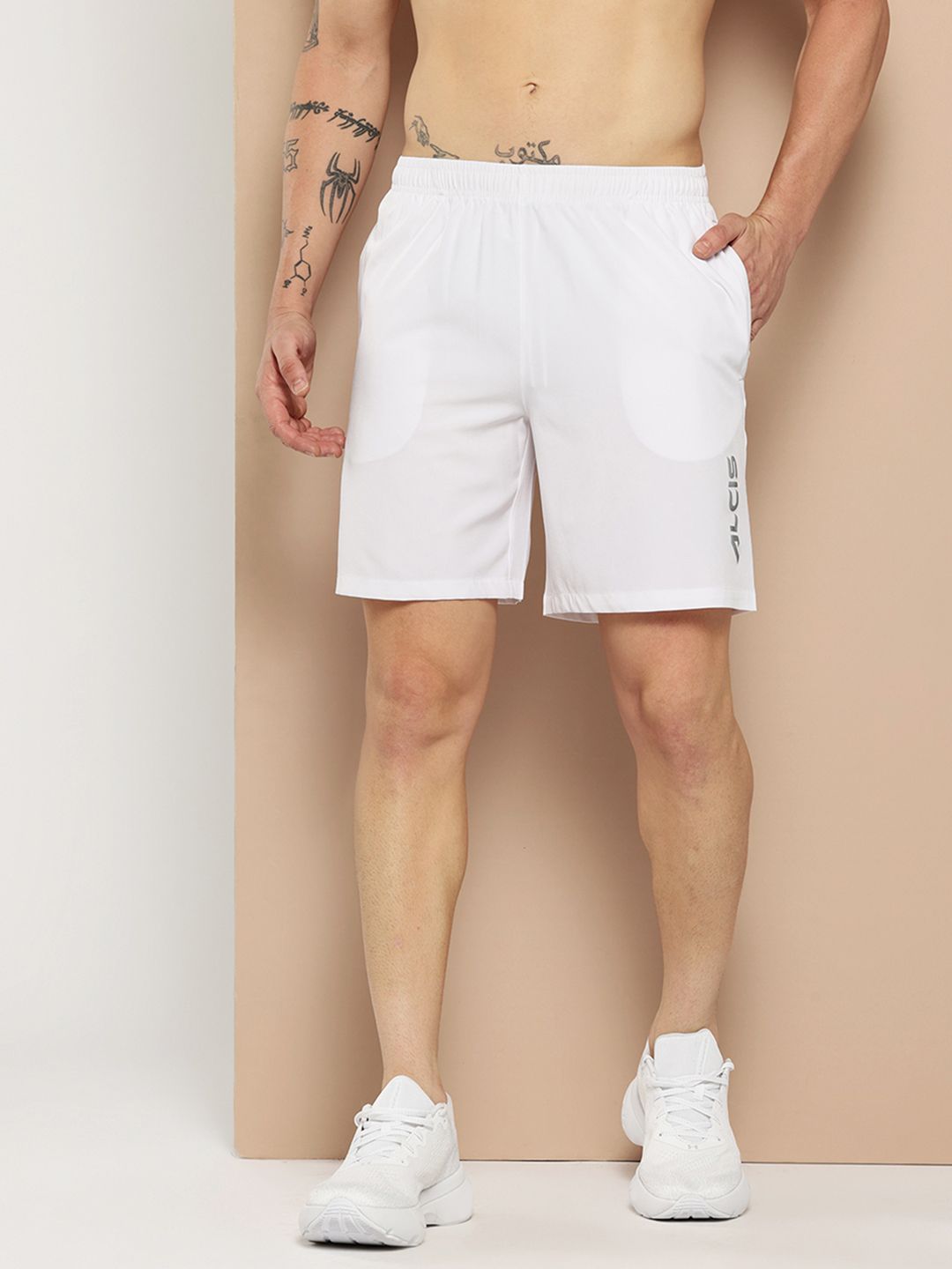 Alcis Men Slim Fit Training or Gym Sports Shorts