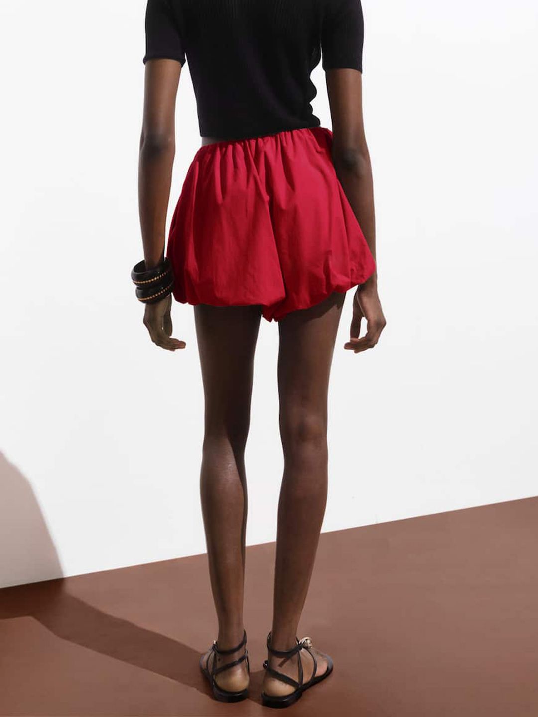 Buy MANGO Women Organic Cotton Balloon Shorts - Shorts for Women