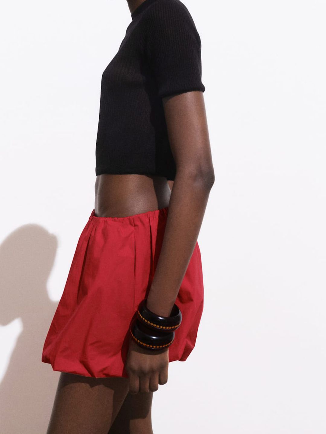 Buy MANGO Women Organic Cotton Balloon Shorts - Shorts for Women