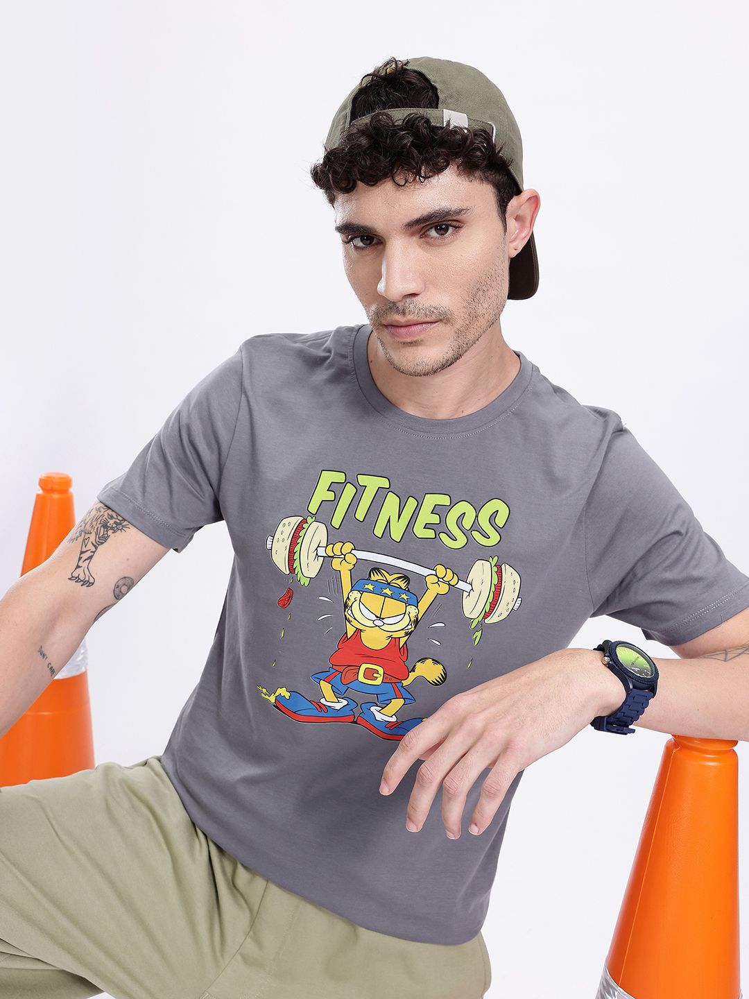 Kook N Keech Garfield Printed T-shirt