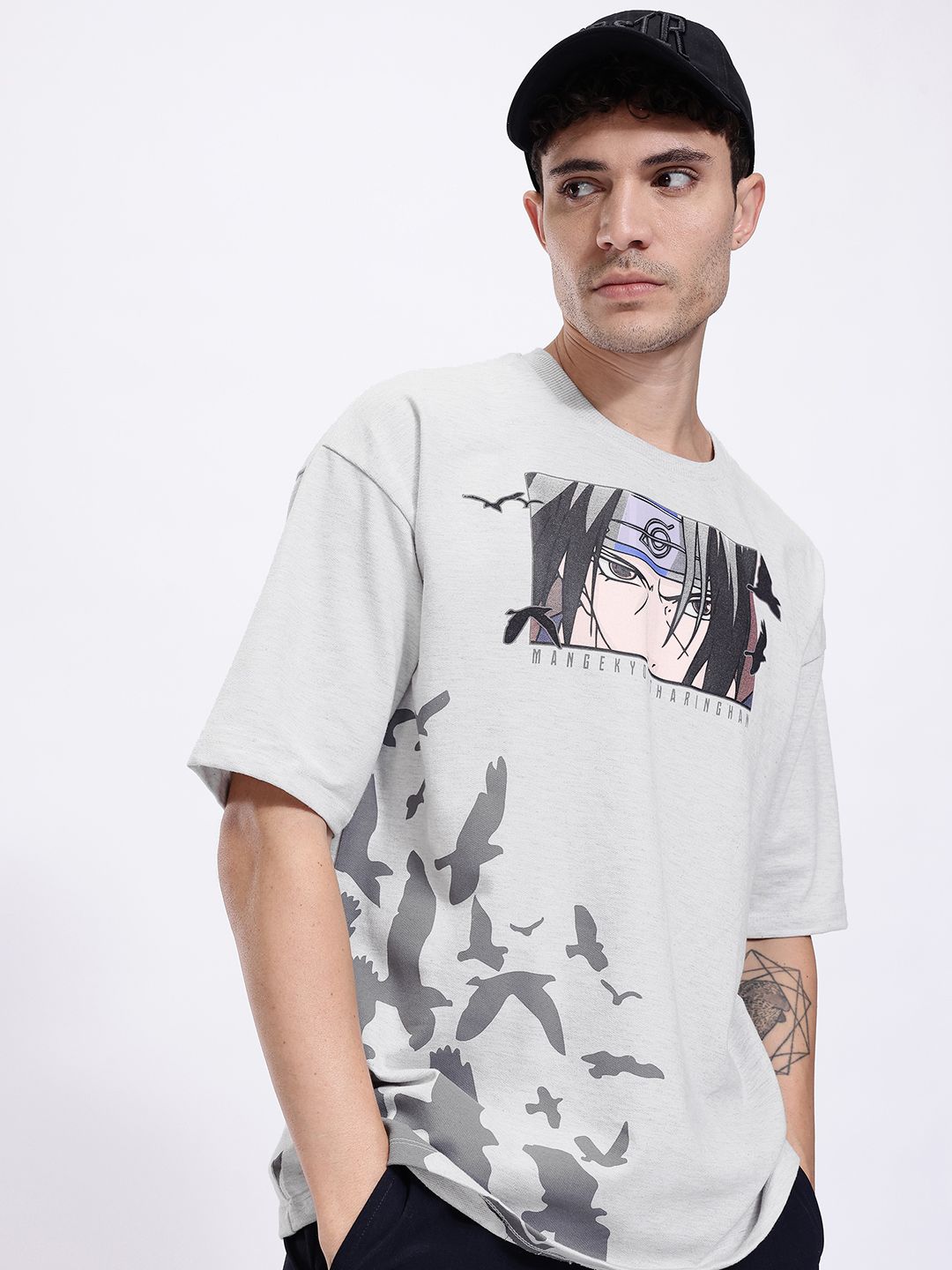 Kook N Keech Naruto Printed Oversize T-shirt