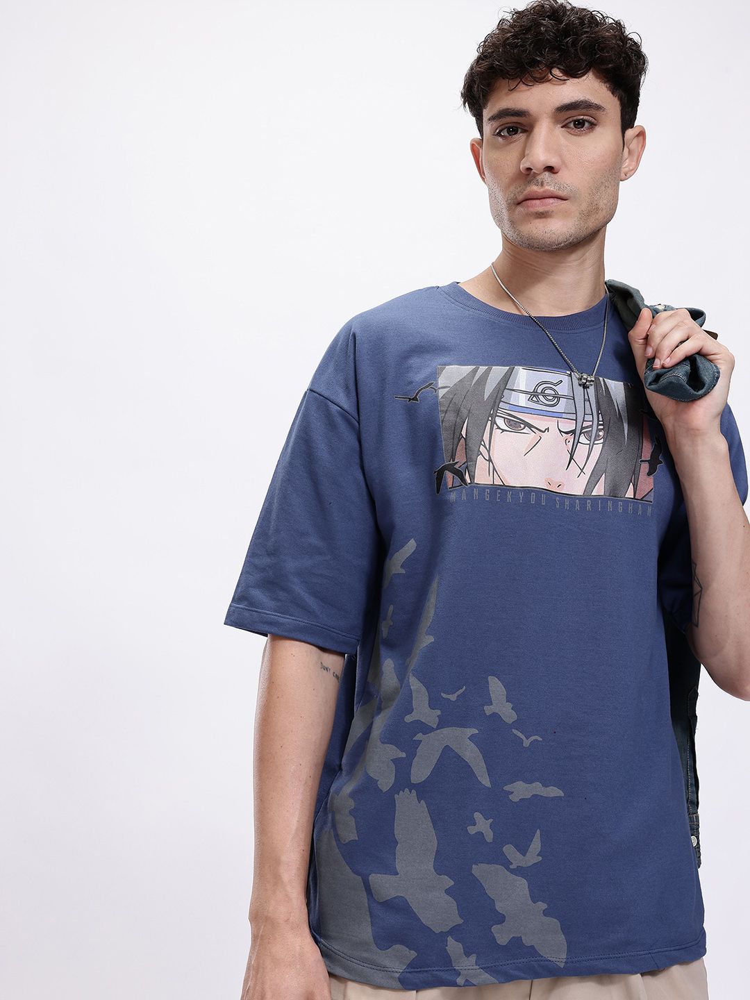 Kook N Keech Naruto Printed Oversize T-shirt