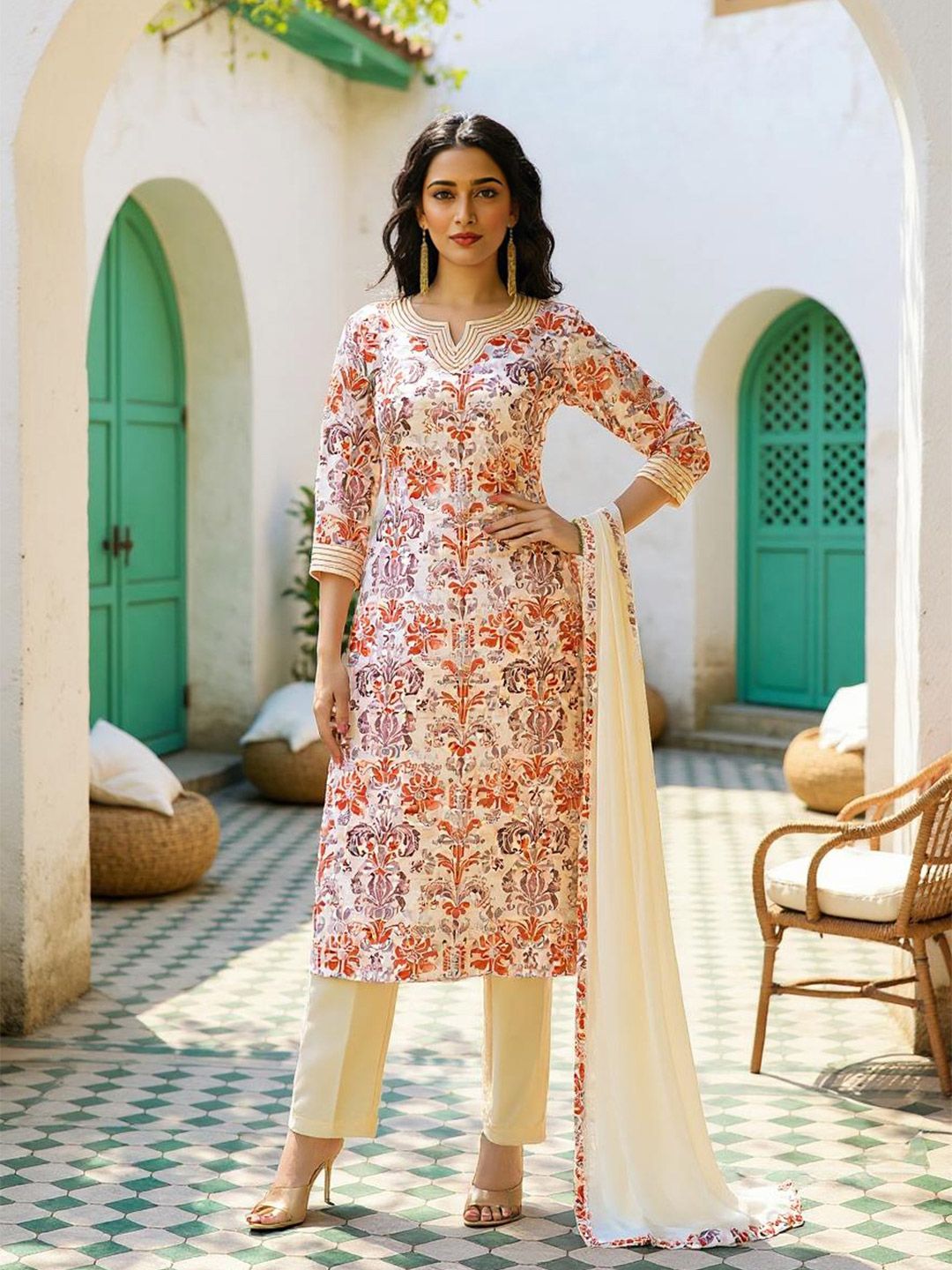 SZN SZN Women Ethnic Motifs Printed Kurta Sets