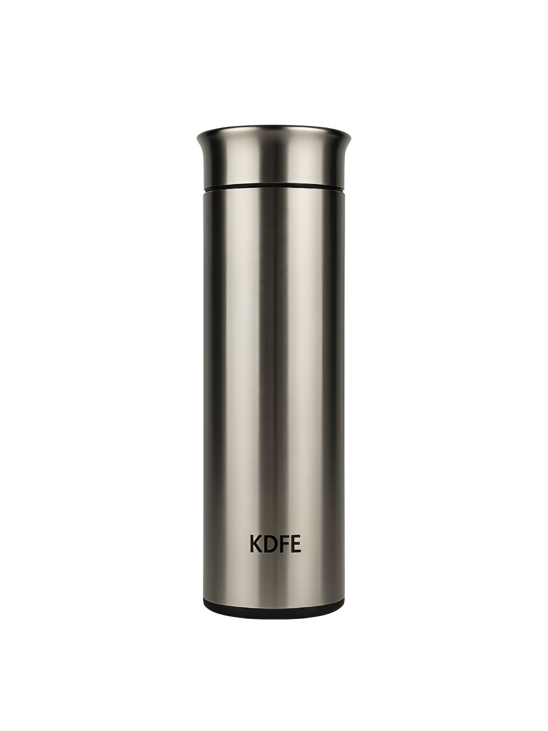 iSWEVEN Silver Solid Stainless Steel Spill Proof Water Bottle - 450ml