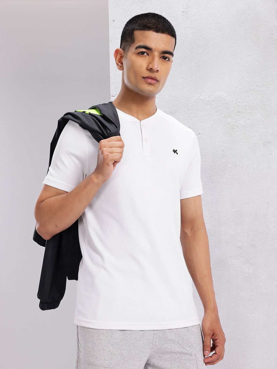 HRX by Hrithik Roshan Solid Regular Fit T-shirt