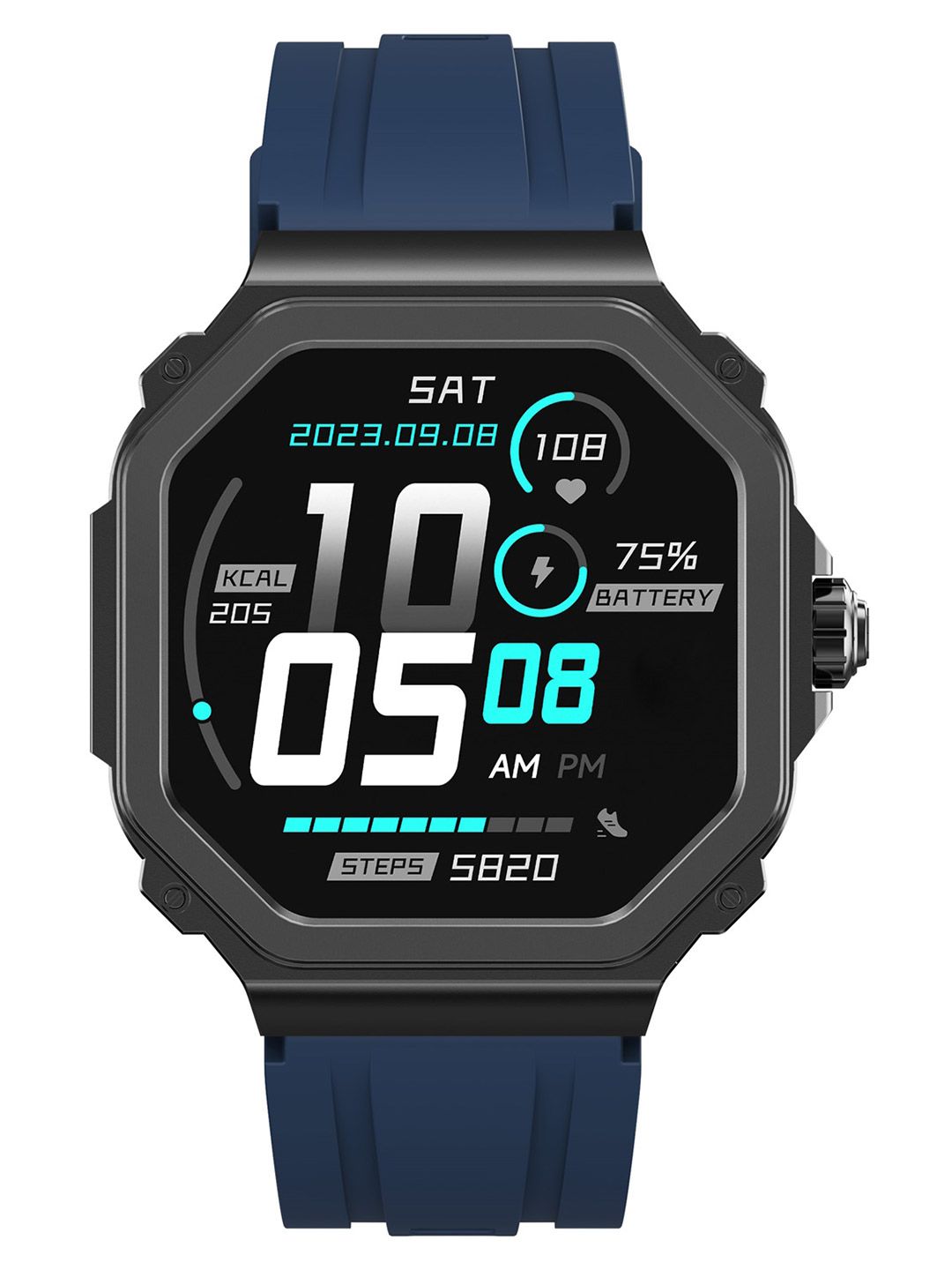TIMEX Smart Nova 1.43"(3.6cm) AMOLED Display Smartwatch TWTXW1001T