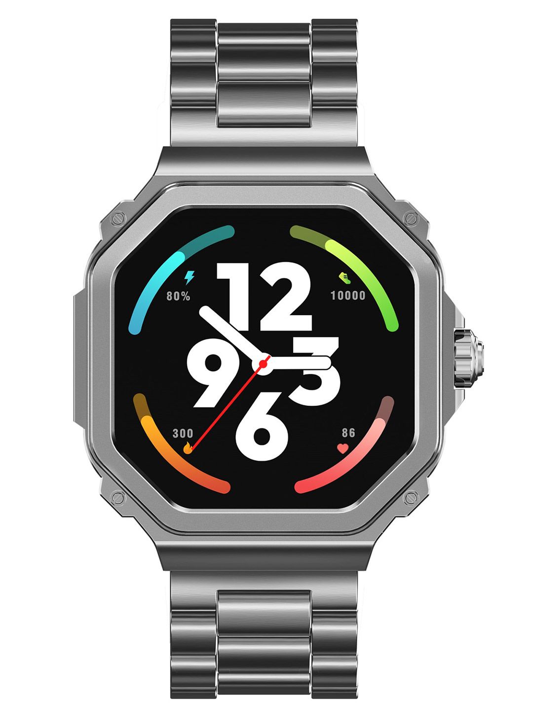 TIMEX Smart Nova 1.43"(3.6cm) AMOLED Display Smartwatch TWTXW1004T