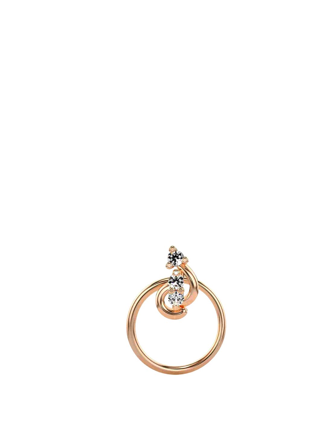 VALANOVA Women Diamond Nosepin