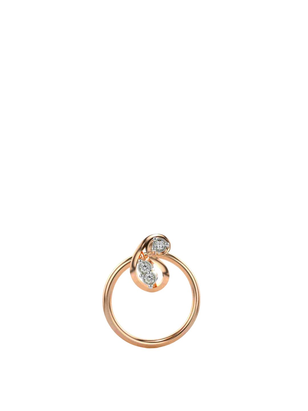 VALANOVA Women Diamond Nosepin