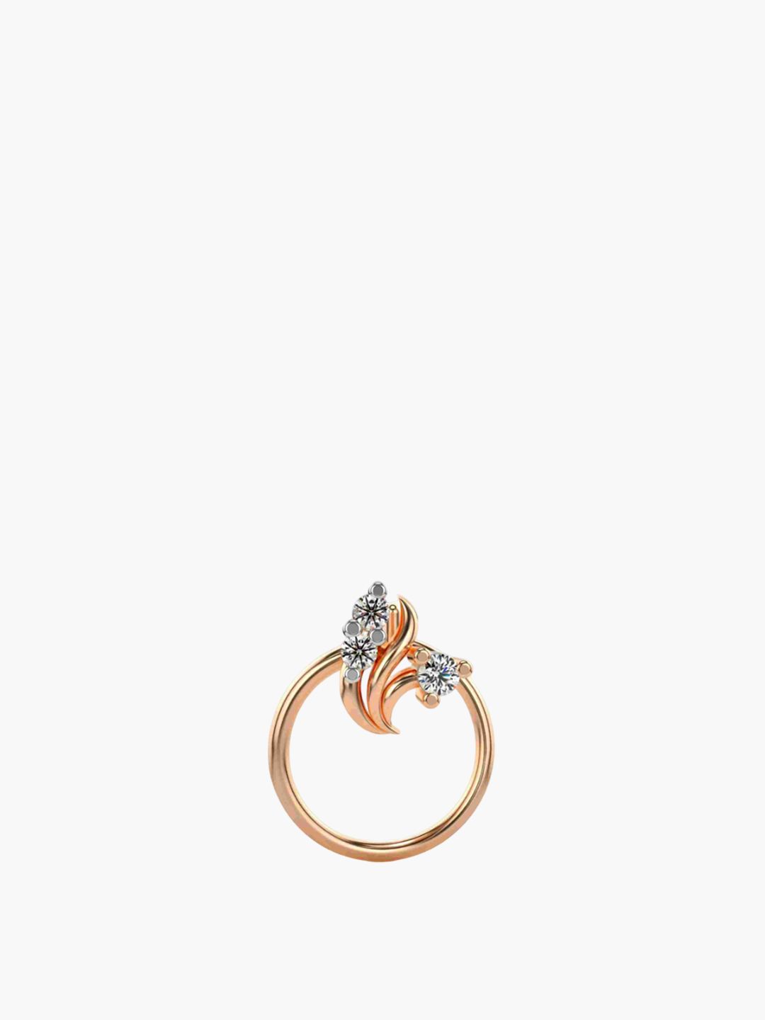 VALANOVA Women Diamond Nosepin