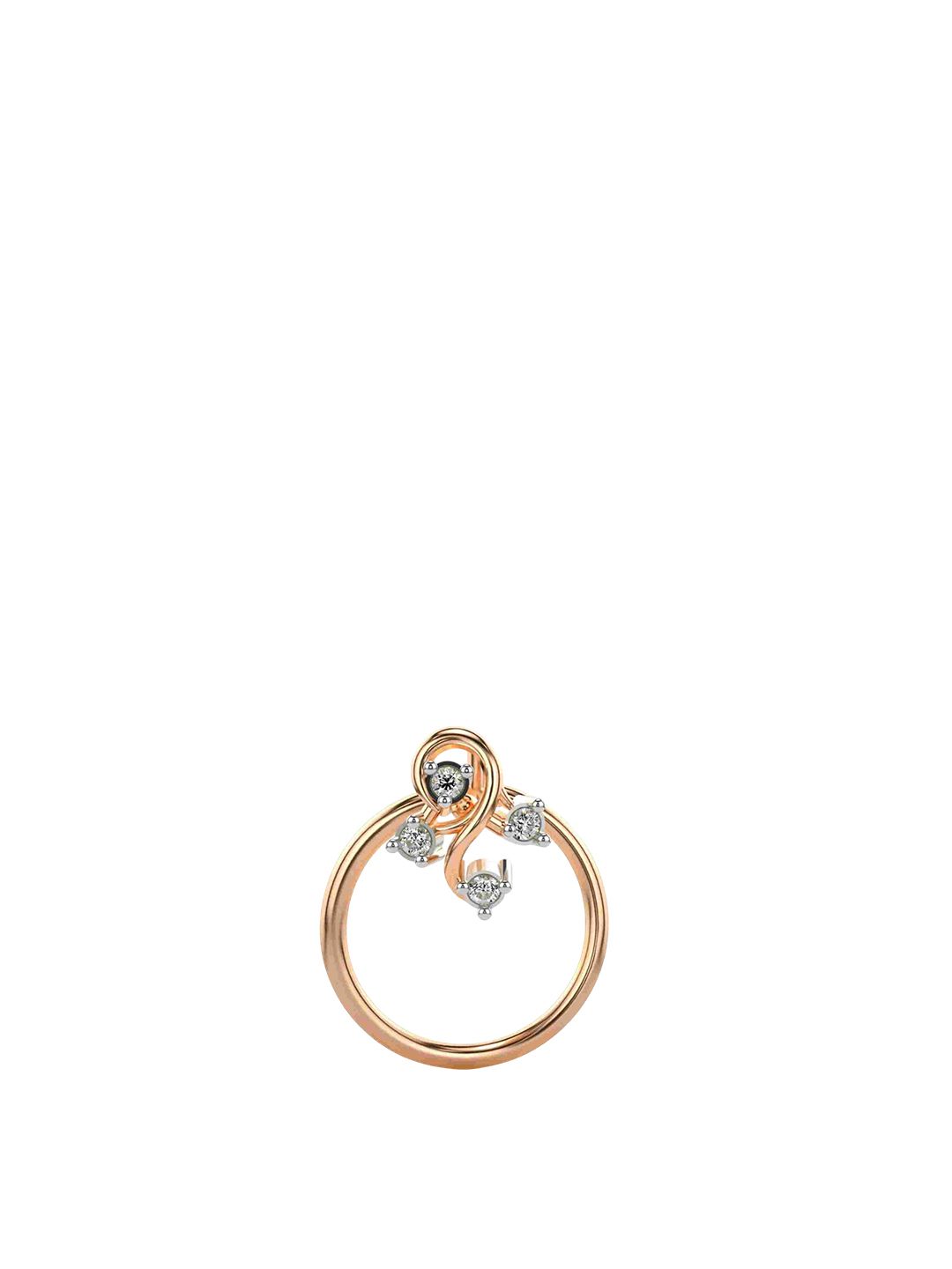 VALANOVA Women Diamond Nosepin