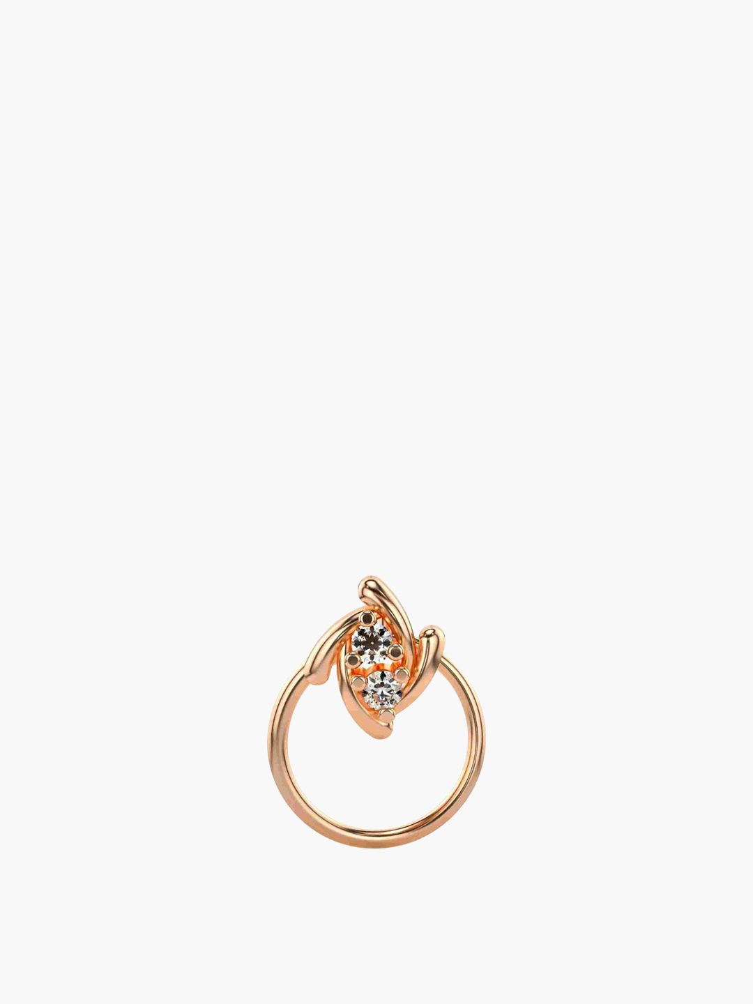 VALANOVA Women Diamond Nosepin