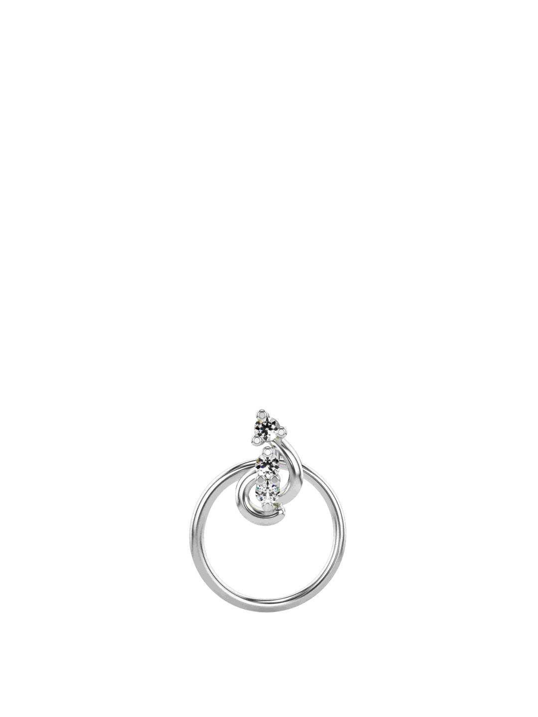 VALANOVA Women Diamond Nosepin