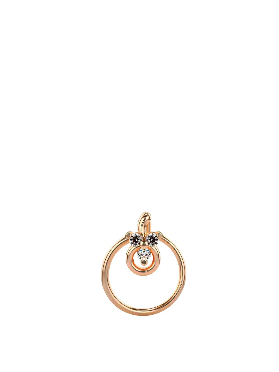 VALANOVA Women Diamond Nosepin
