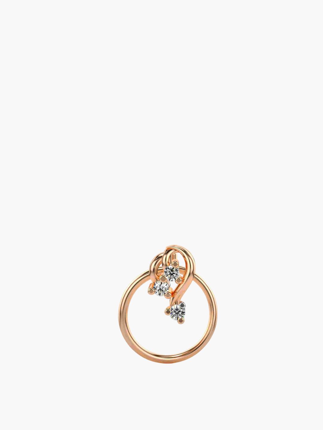 VALANOVA Women Diamond Nosepin