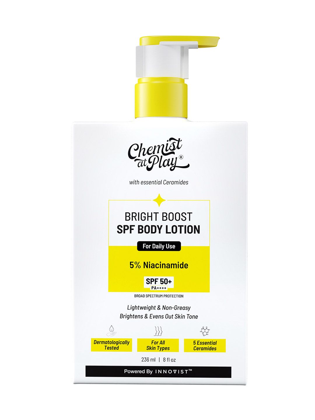 Chemist at Play Chemist at Play Bright Boost Body Lotion With SPF50+ - 236 ml