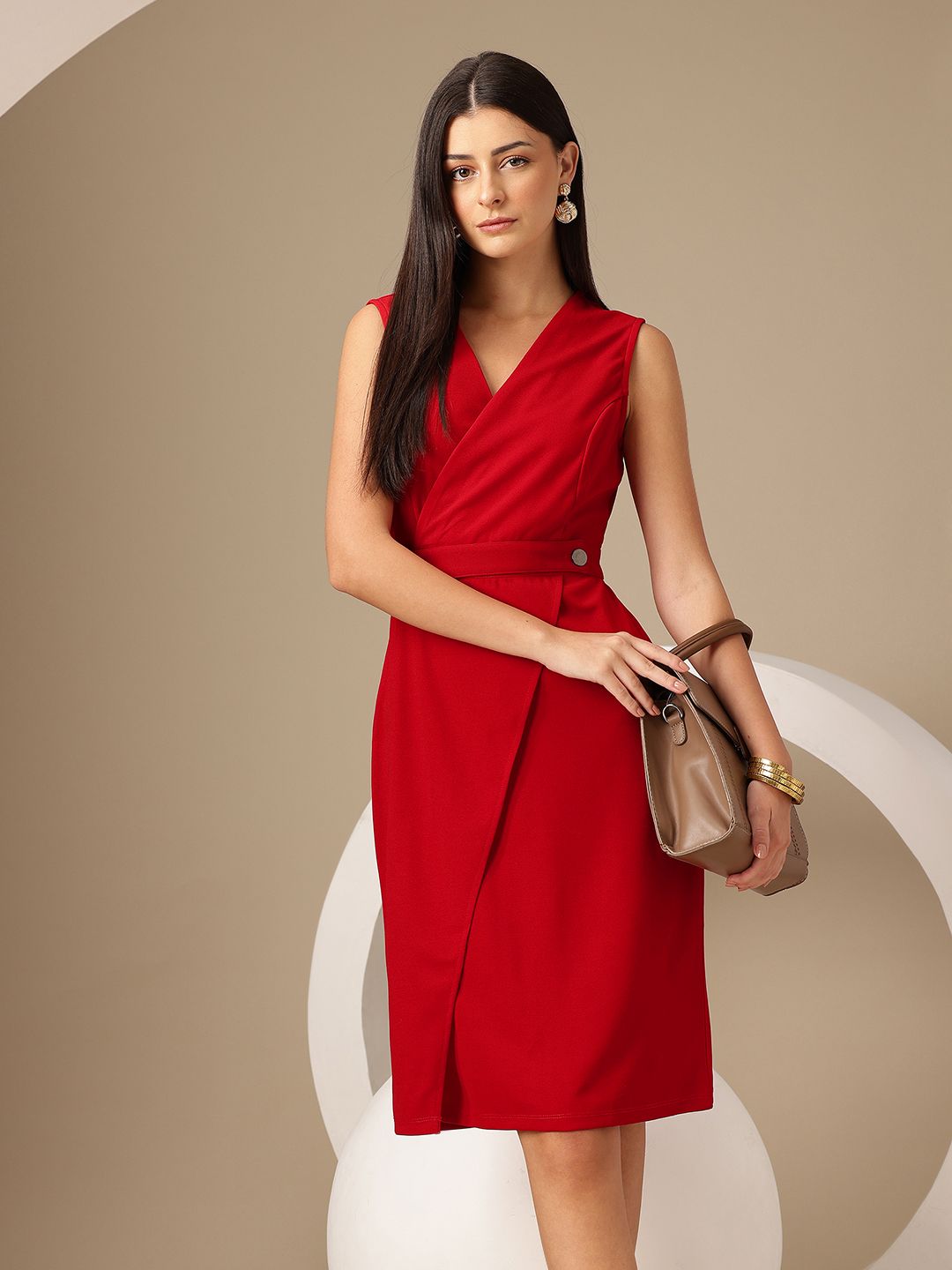 Chemistry Wrap Dress