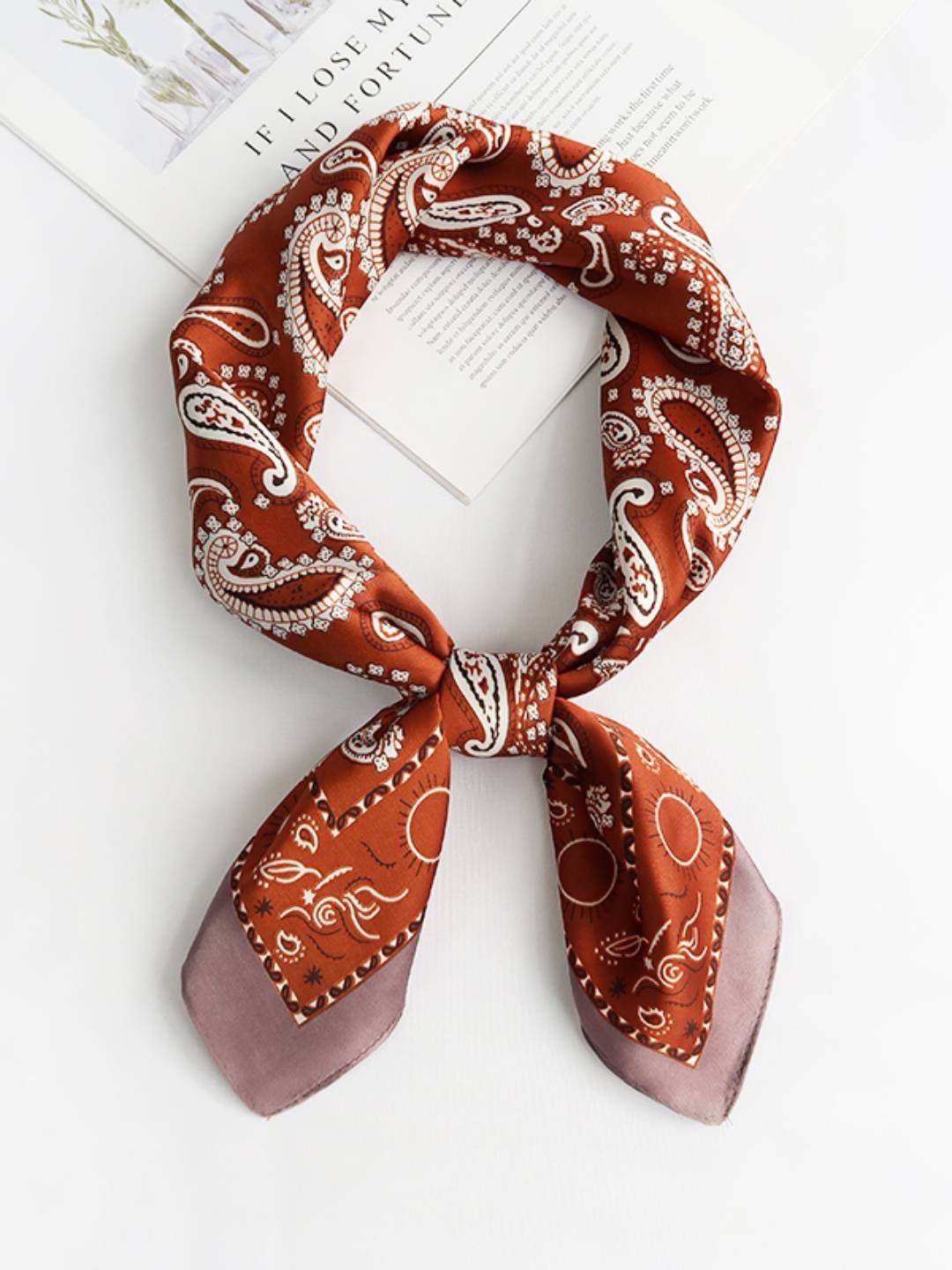 Satin Scarves - Buy Satin Scarves online in India