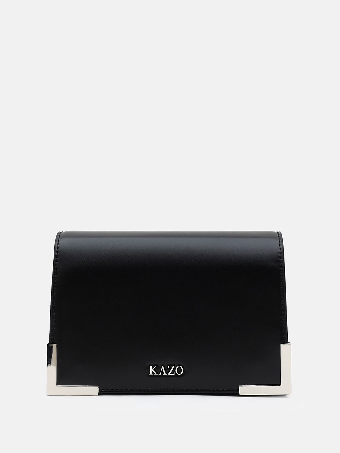 Structured Sling Bag & Bow Kazo Structured Sling Bag with Bow Detail