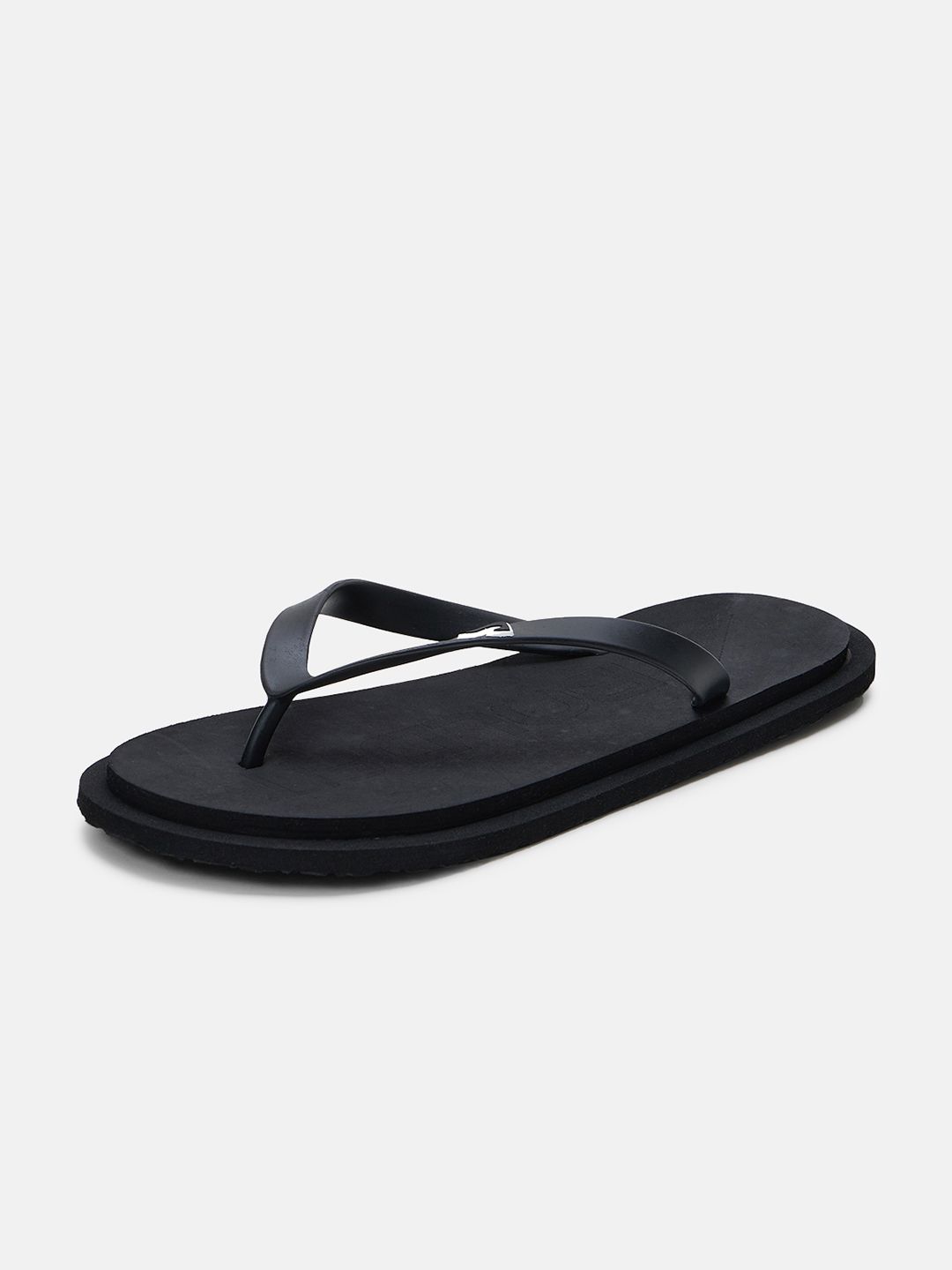 BOLDFIT Men Black Flipprz Eva Open Sliders