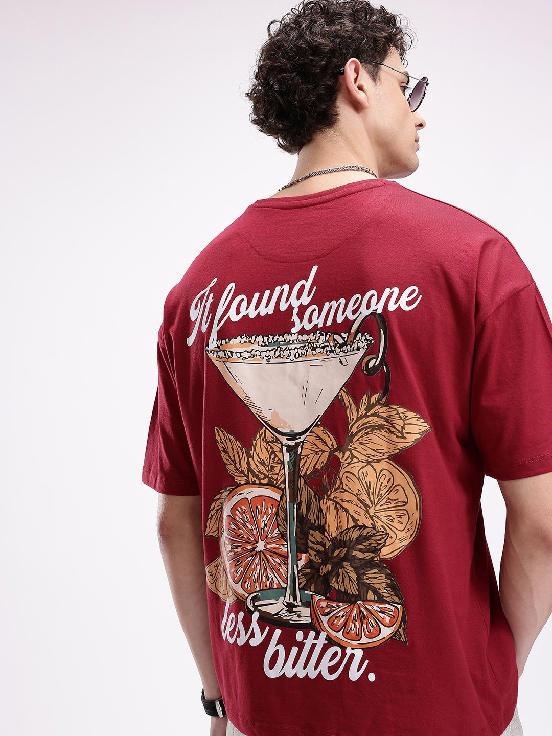 Kook N Keech Oversized Fit Graphic Printed Pure Cotton T-shirt