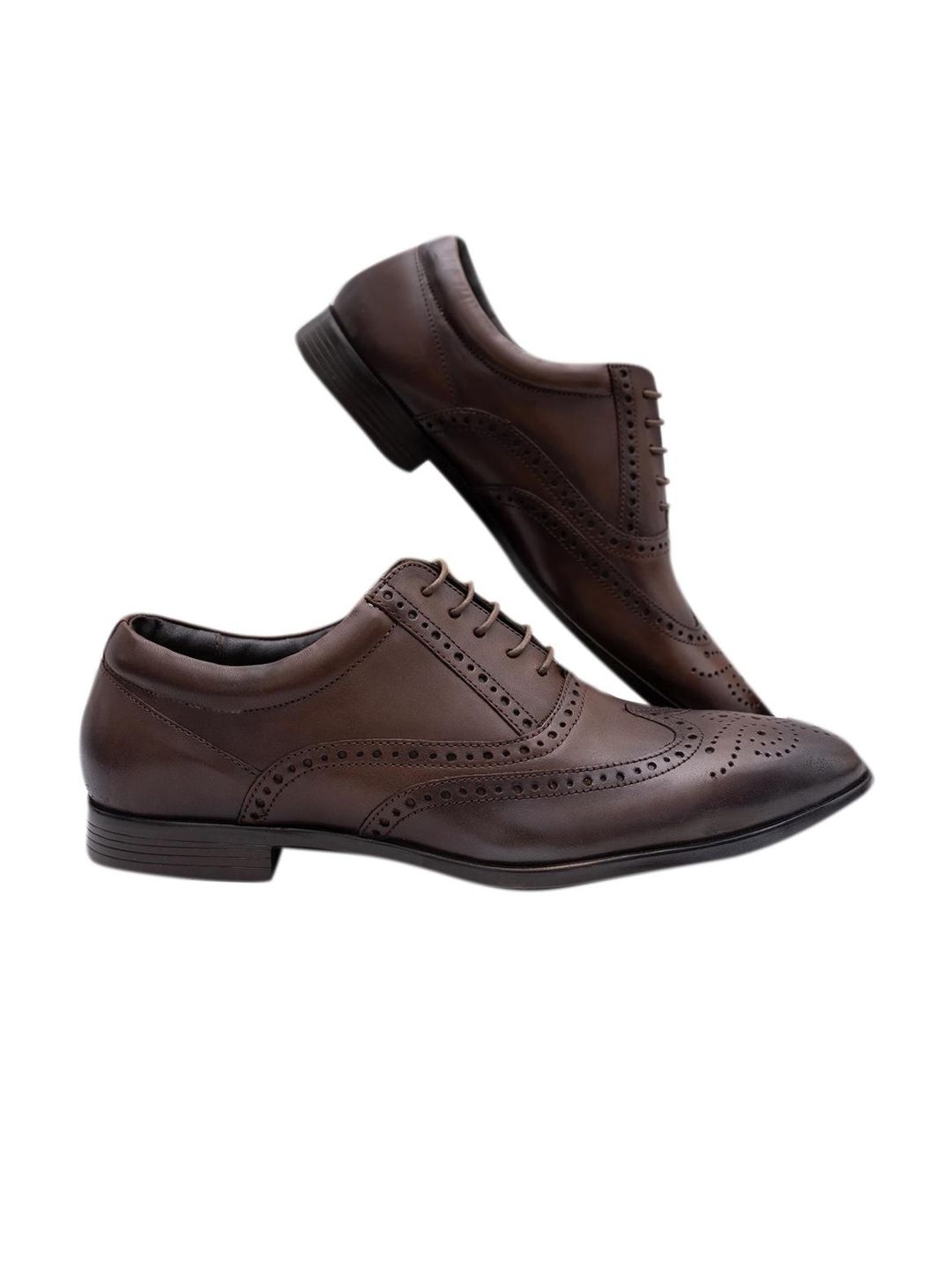 FEET FIRST Men Leather Brogues Shoes