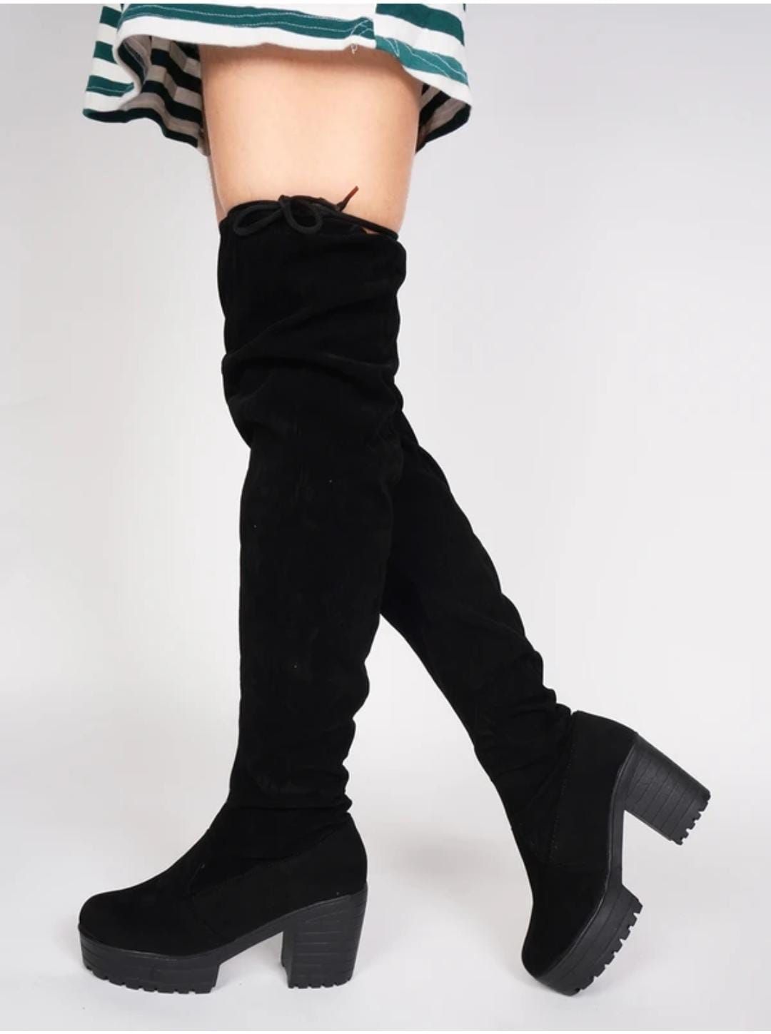 TRYME TRYME Women High Top Above Knee Length Block-Heeled Regular Boots